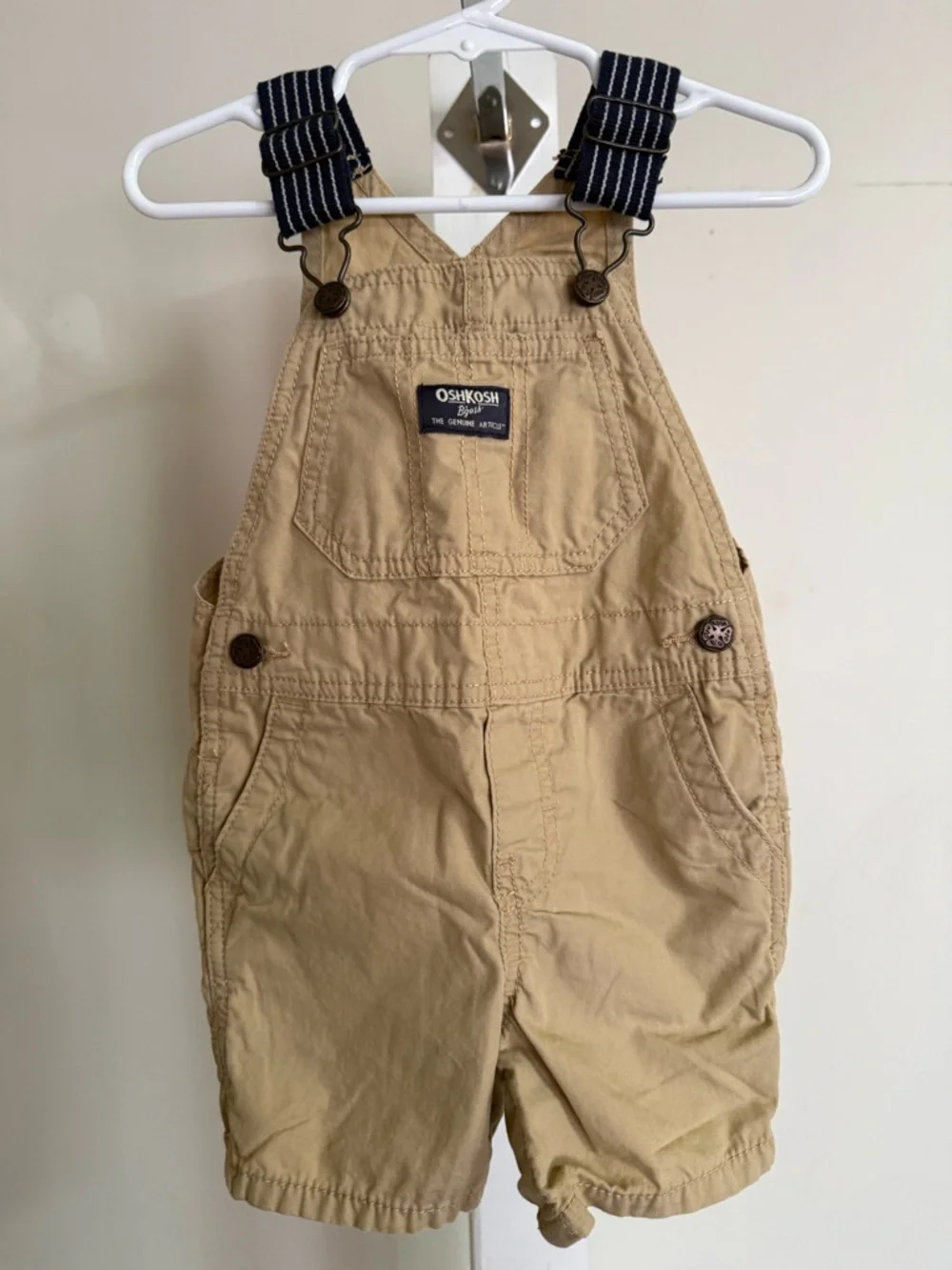 Oshkosh B’Gosh Khaki Shortalls